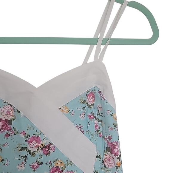 NWT Unique Vintage Kiki Cropped Halter Top, L - Picture 4 of 9